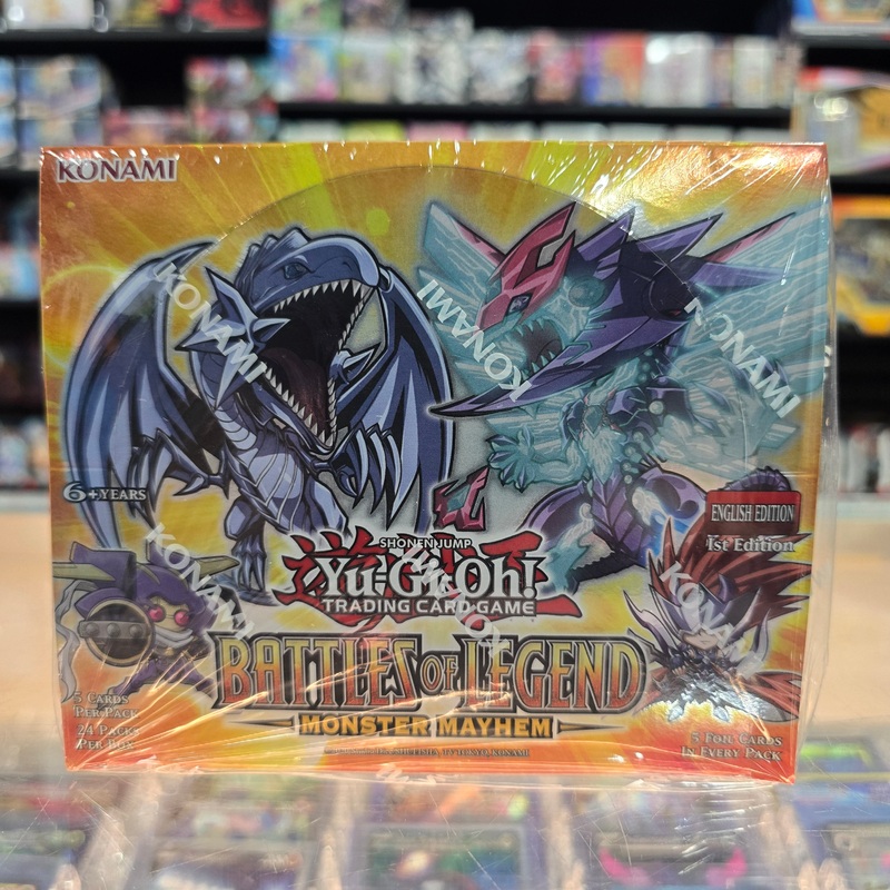 Yu-Gi-Oh! TCG: Battles of Legend: Monster Mayhem – Booster Box (1st Edition)