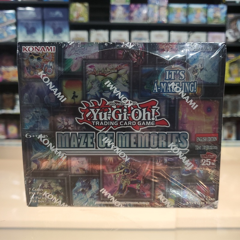Yu-Gi-Oh! TCG: Maze of Memories – Booster Box (1st Edition)