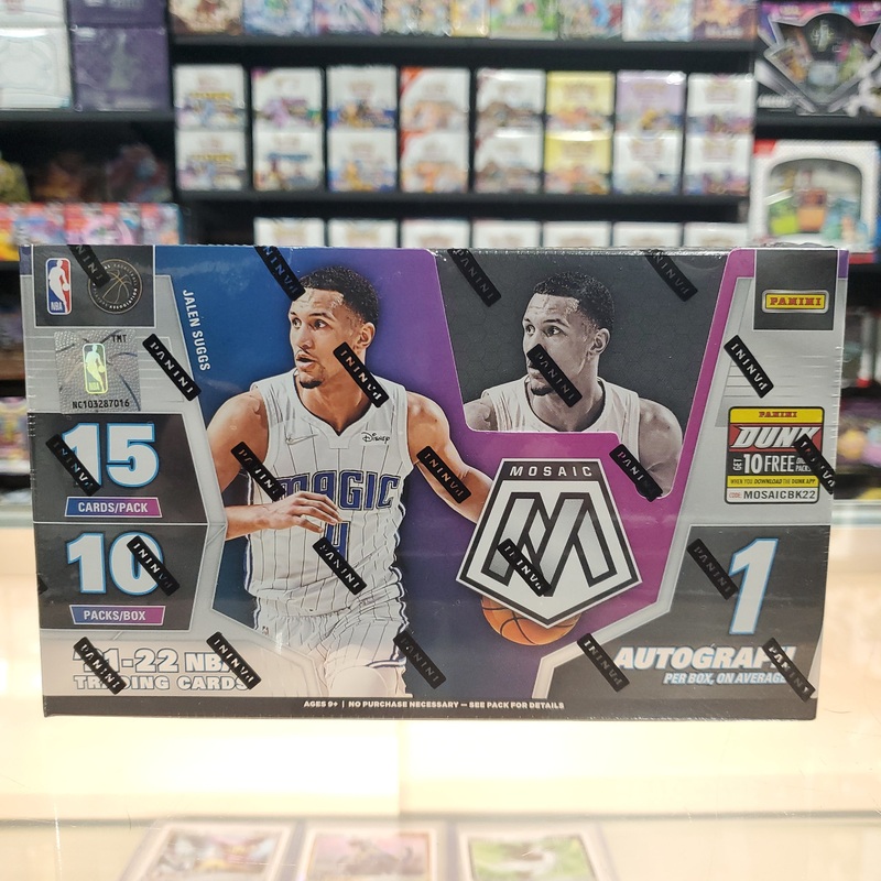 2021-22 Mosaic Basketball Hobby Box