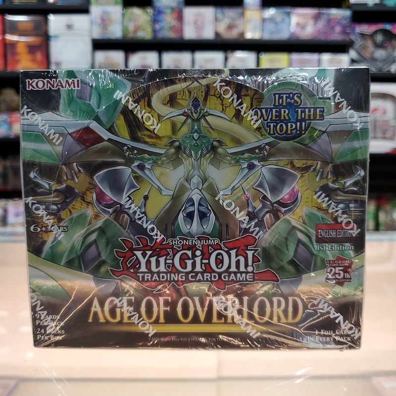 Yu-Gi-Oh! TCG: Age of Overlord – Booster Box (1st Edition)