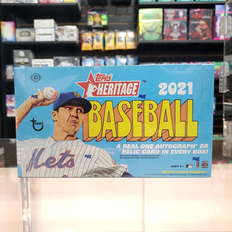 2021 Topps Heritage Baseball Hobby Box