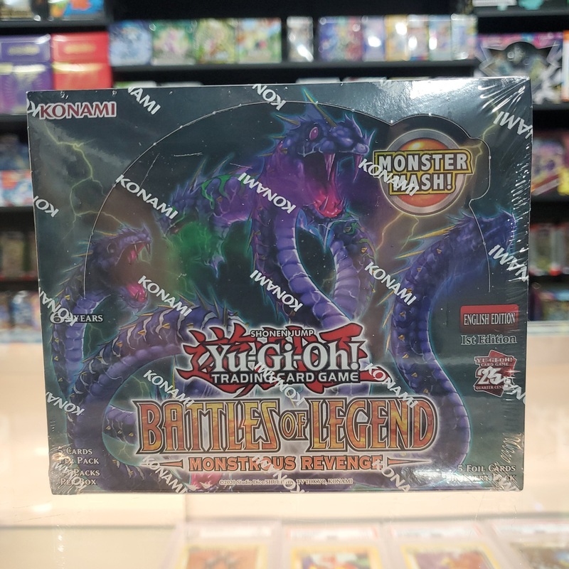 Yu-Gi-Oh! TCG: Battles of Legend: Monstrous Revenge – Booster Box (1st Edition)