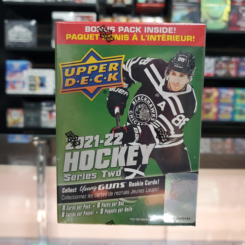 2021-22 Upper Deck Hockey Series 2 Young Guns Blaster Box