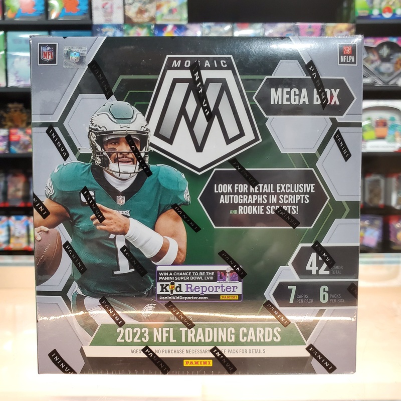 2023 Mosaic Football Hobby Mega Box (Reactive Blue Parallels)