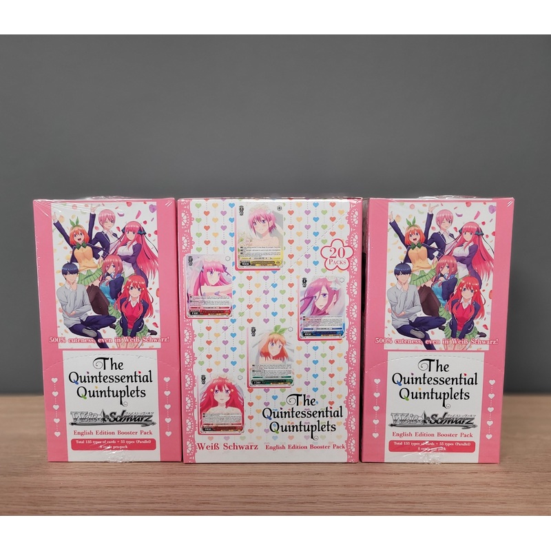 Weiss Schwarz: The Quintessential Quintuplets Booster Box