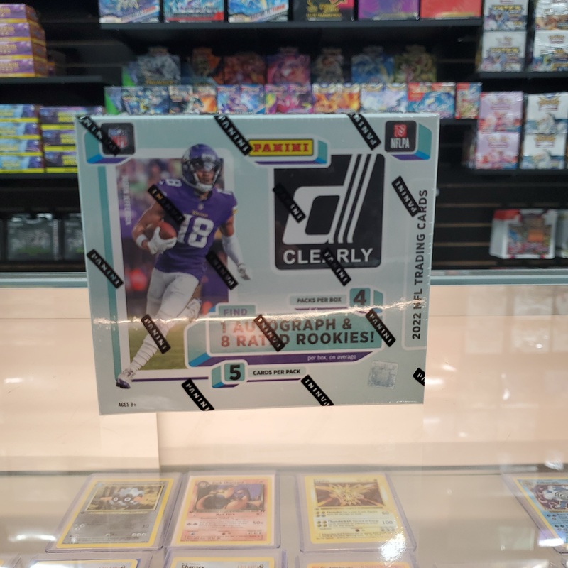2022 Clearly Donruss Football Hobby Box