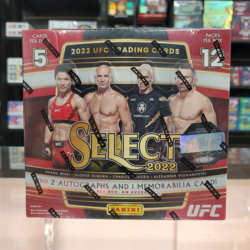 2022 Panini Select UFC Hobby Box