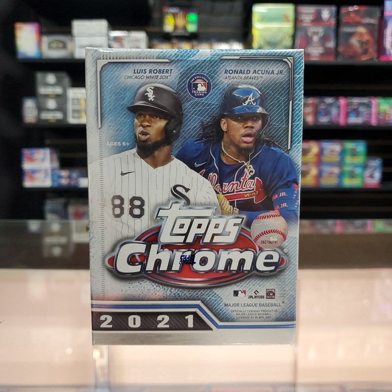 2021 Topps Chrome Baseball Blaster Box