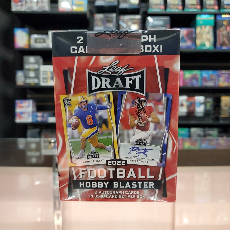 2022 Leaf Draft Football Hobby Blaster Box