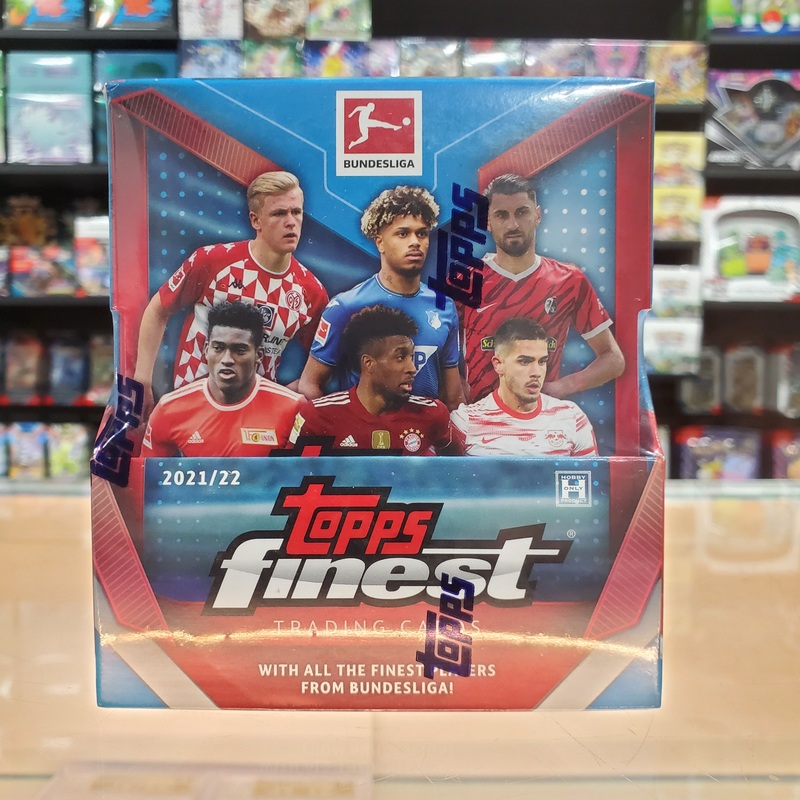 2021-22 Topps Bundesliga Finest Soccer Hobby Box