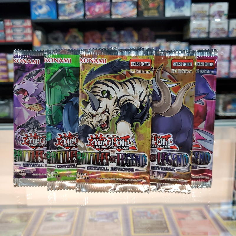 Yu-Gi-Oh! TCG: Battles of Legend: Crystal Revenge – Booster Pack (1st Edition)