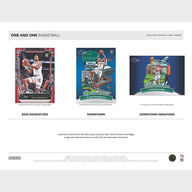 2023-24 One and One Basketball Hobby Box