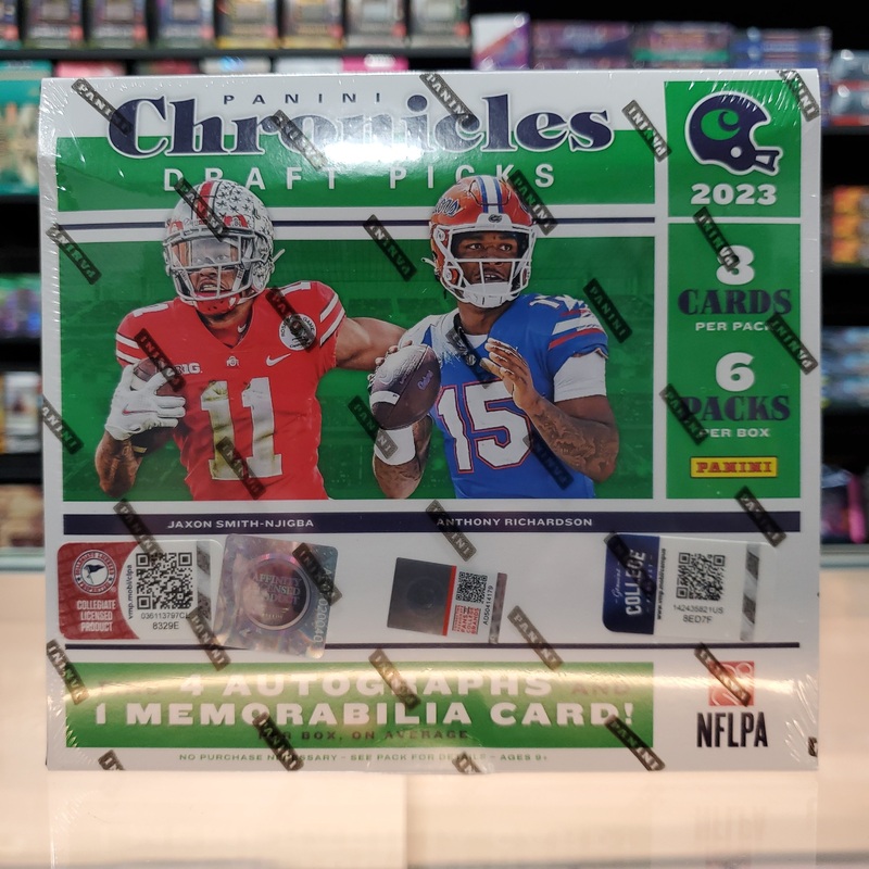 2023 Chronicles Draft Picks Collegiate Football Hobby Box