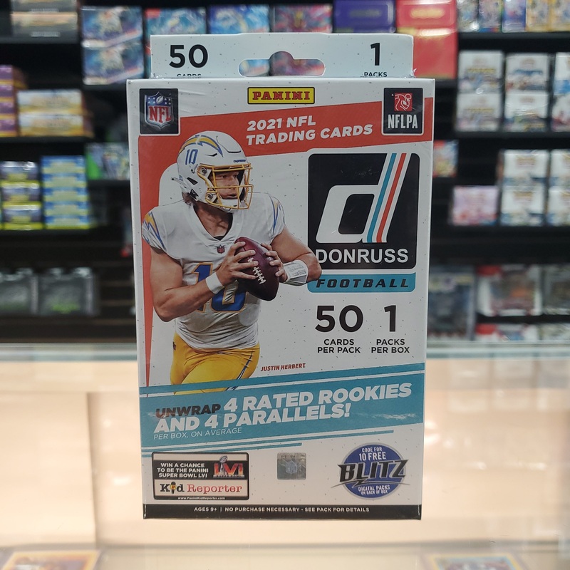 2021 Donruss Football Hanger Box (Press Proof/Red Parallels)