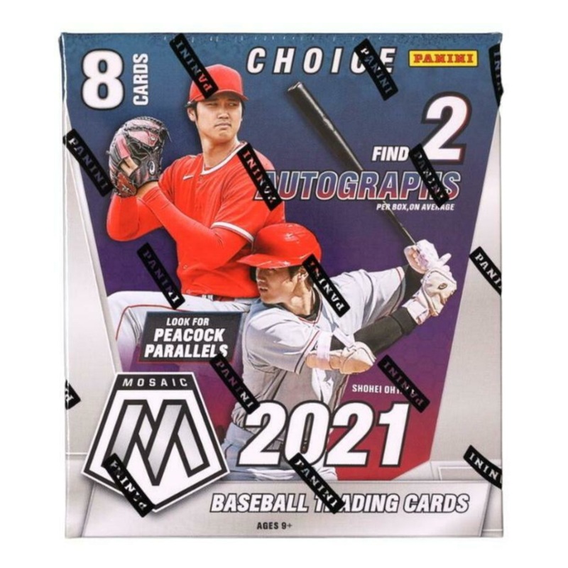 2021 Mosaic Choice Baseball Hobby Box