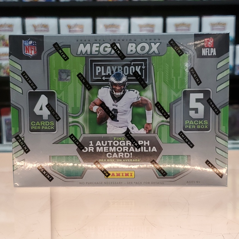 2022 Playbook Football Hobby Mega Box (Purple Parallels)