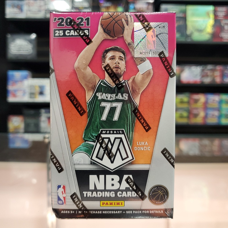 2020-21 Mosaic Basketball Cereal Box