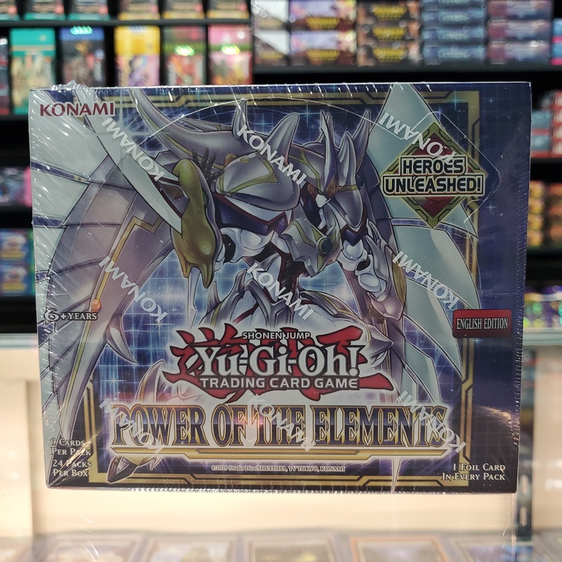 Yu-Gi-Oh! TCG: Power of the Elements – Booster Box (Unlimited)