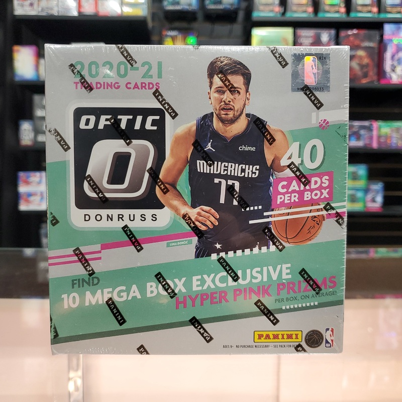 2020-21 Donruss Optic Basketball Mega Box (Hyper Pink Prizms)