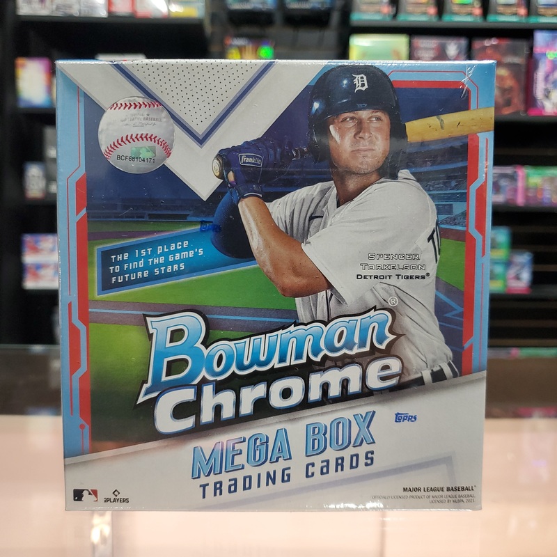 2021 Bowman Chrome Baseball Mega Box