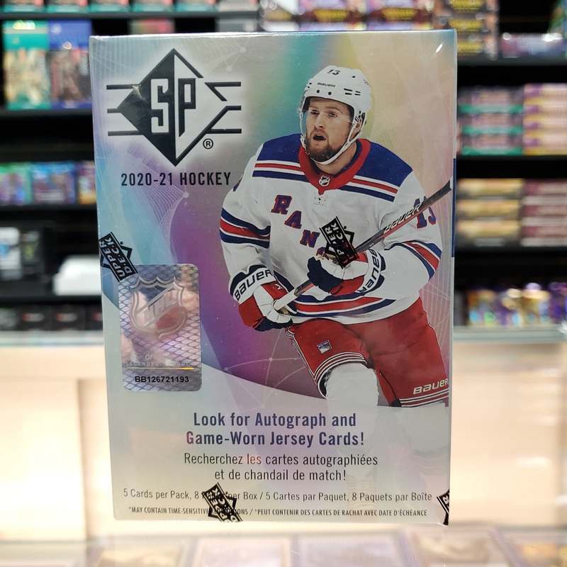 2020-21 Upper Deck Hockey SP Blaster Box