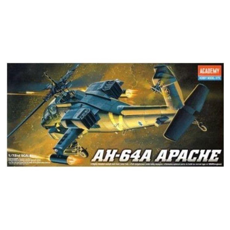 ACADEMY 1/72 AH64A Apache