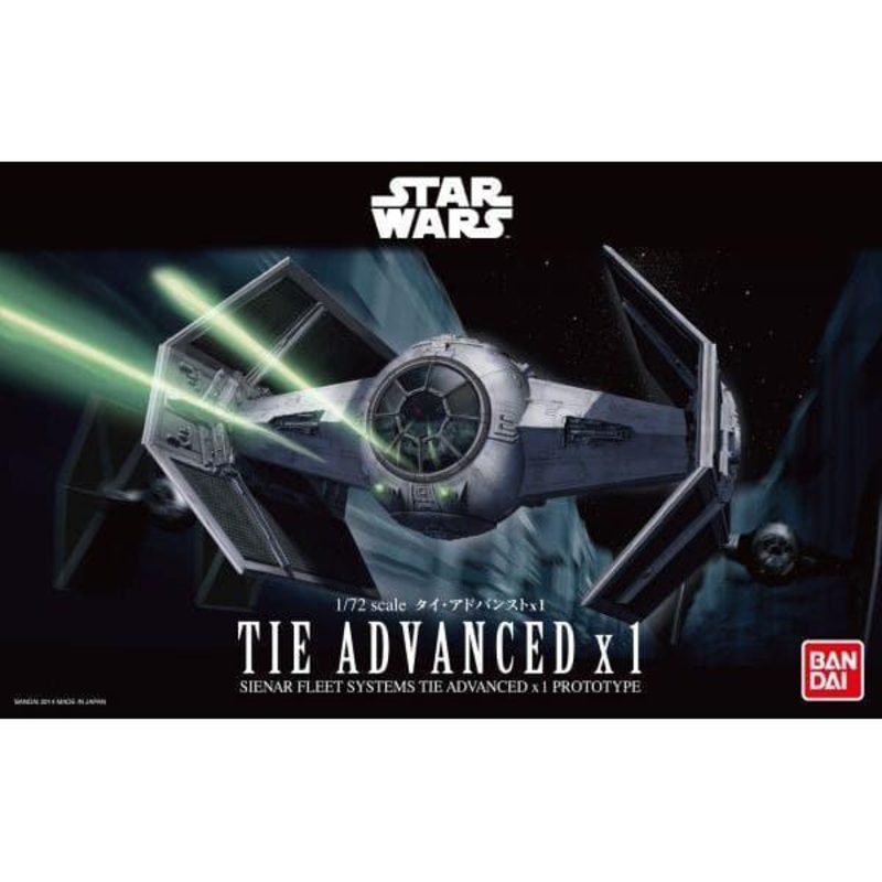 BANDAI 1/72 TIE Advanced x 1