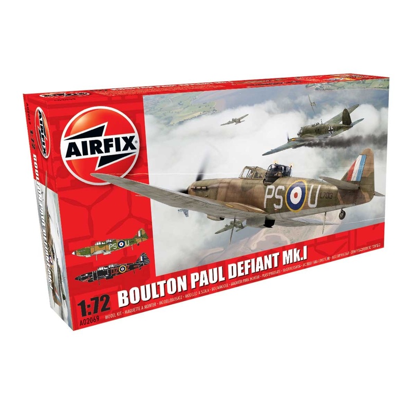 Airfix A02069 Boulton Paul Defiant Mk.I 1:72 Scale