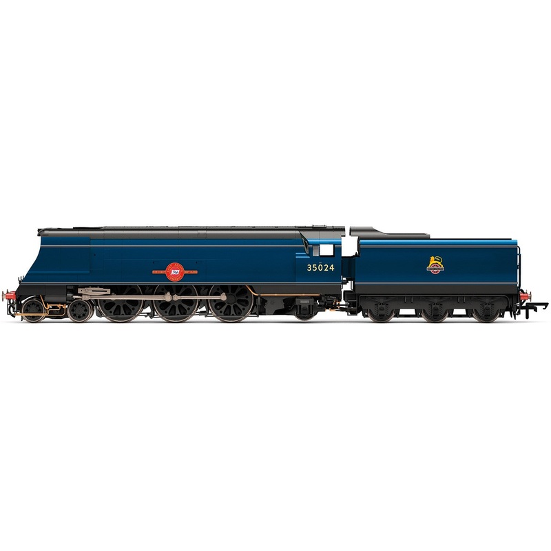 Hornby R3632 BR  Merchant Navy Class  4-6-2  35024 East Asiatic Company – Era 4