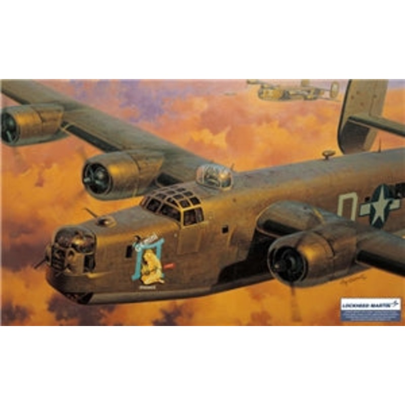 ACADEMY 12584 USAAF B-24H Liberator “Zodiac”   1/72 SCALE