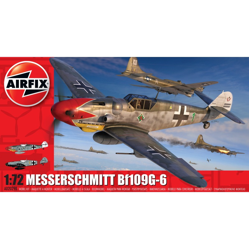 AIRFIX A02029B MESSERSCMITT BF109G-6  1:72 Scale