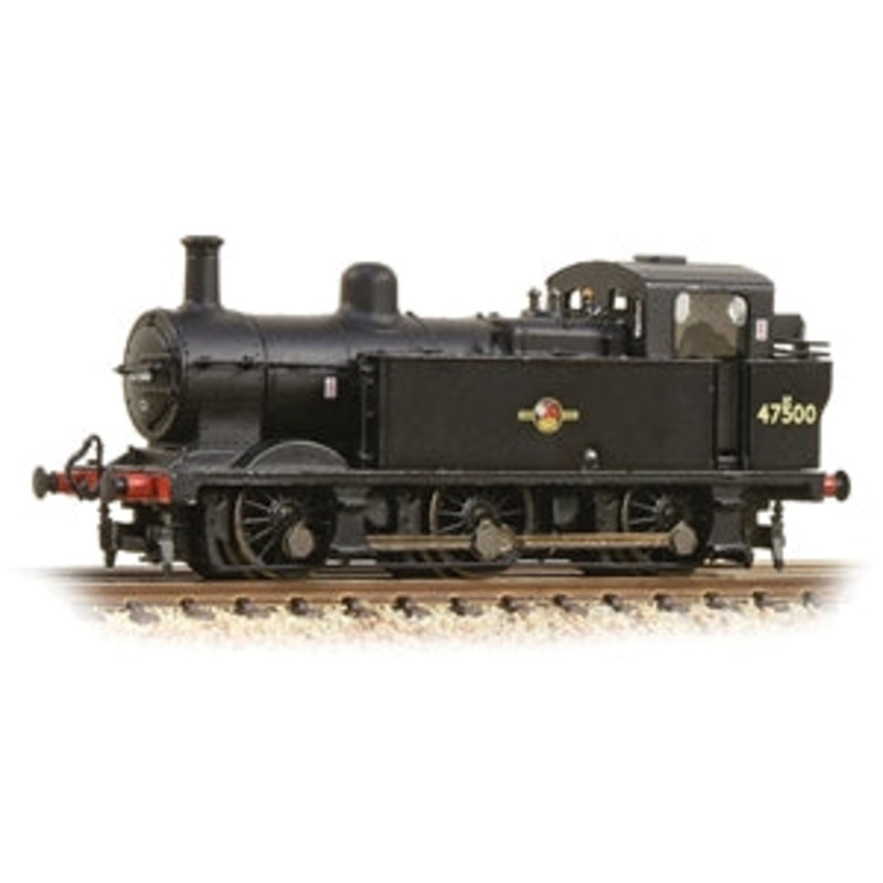 GRAHAM FARISH 372-212A  CLASS 3F JINTY 47500 BR BLACK LATE CREST  N GAUGE