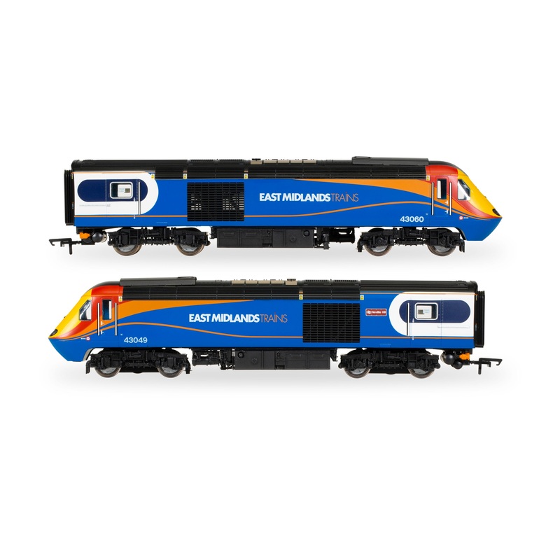 Hornby R30219 East Midlands Trains, Class 43 HST Train Pack – Era 11