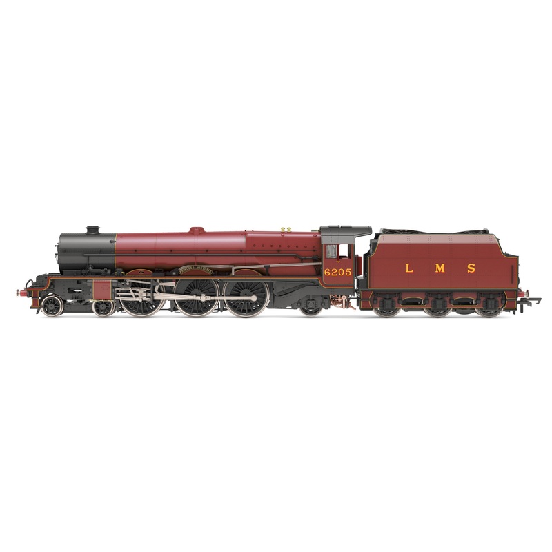 Hornby R3999 Steam Locomotives LMS  Princess Royal  4-6-2  6205  Princess Victoria  (with flickering firebox) – Era 3