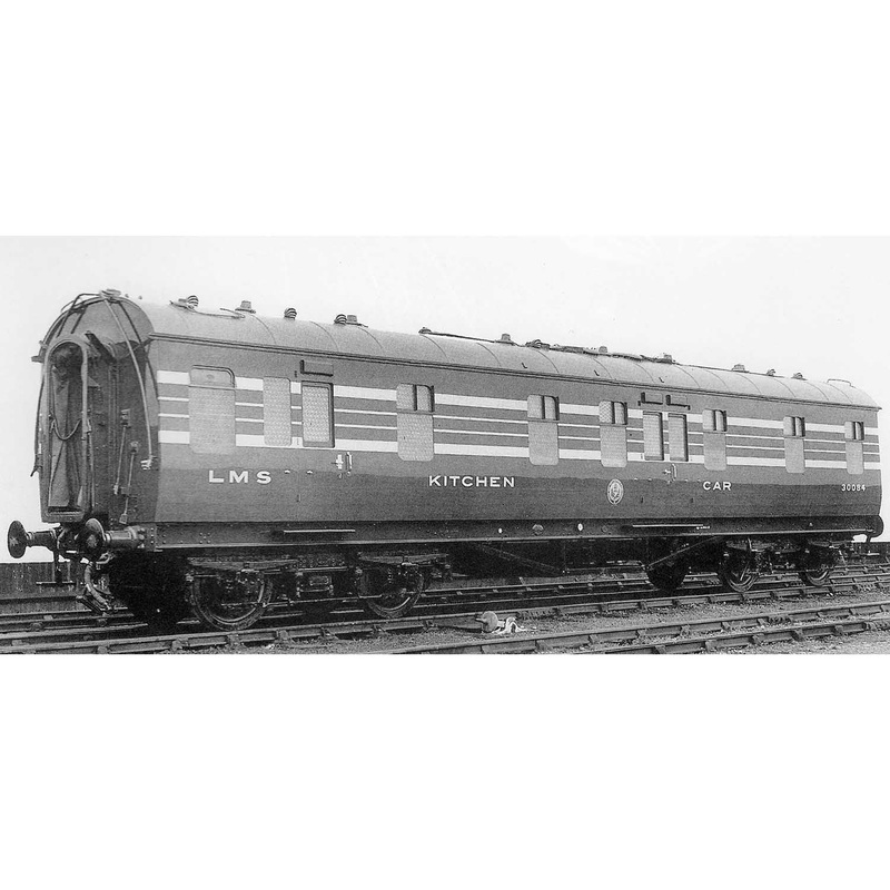 Hornby R4963 LMS  Stanier D1912 Coronation Scot 50′ RK  30084  – Era 3