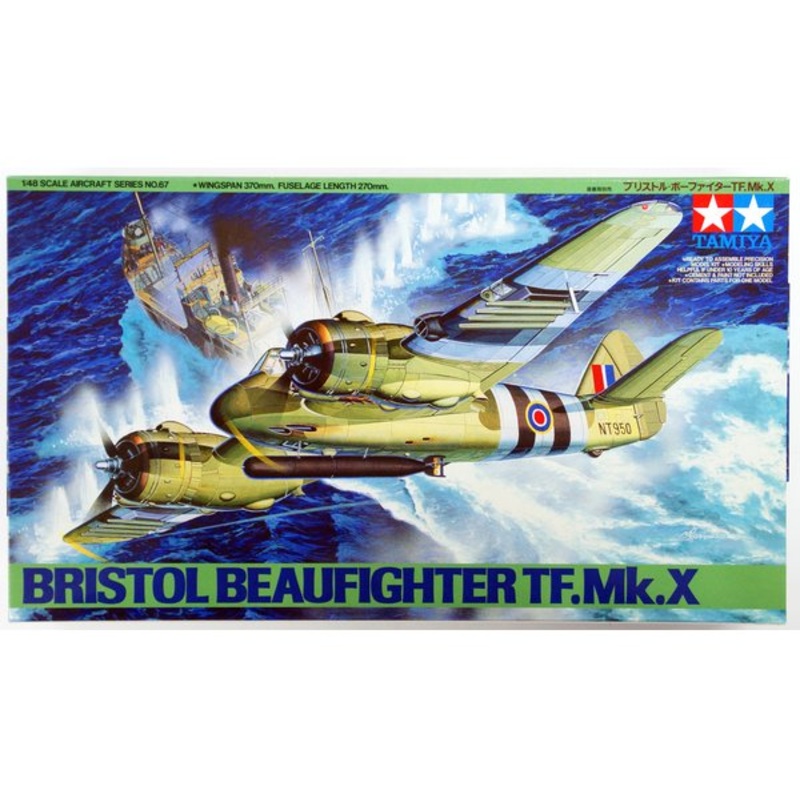 TAMIYA 61067 BRISTOL BEAUFIGHTER TF.MK.X 1:48 SCALE
