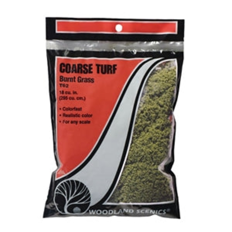 WOODLAND SCENICS WT62 COARSE TURF BURNT GRASS