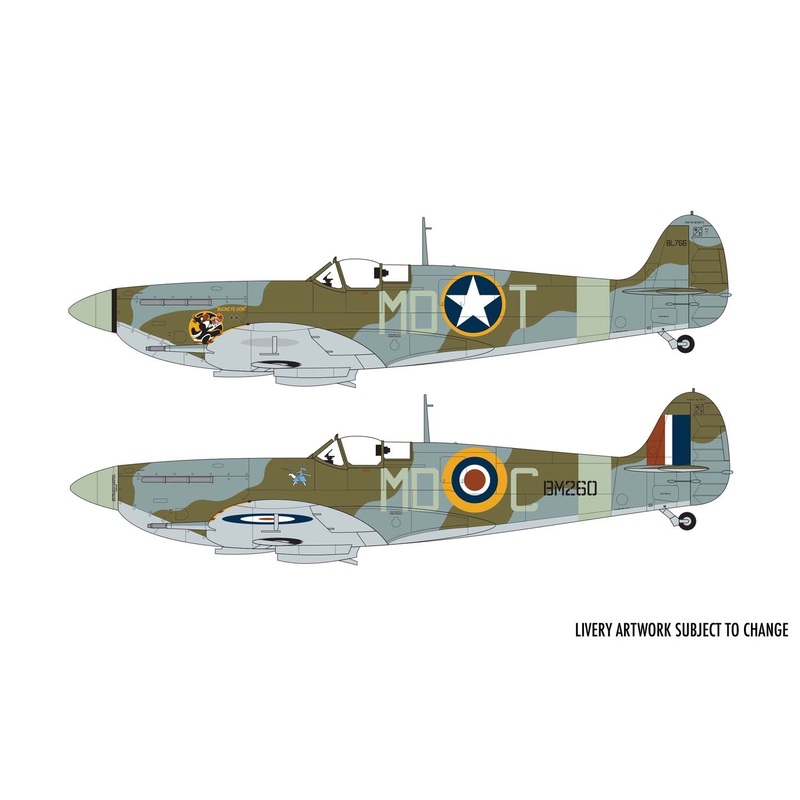 Airfix A05125A Supermarine Spitfire Mk.Vb  1:48 Scale
