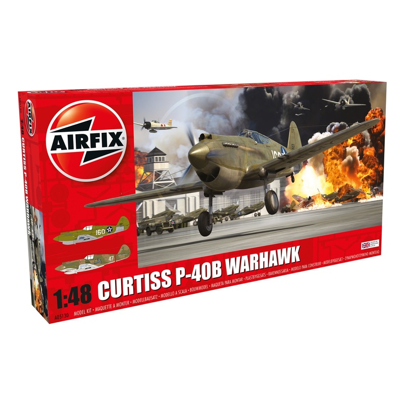 Airfix A05130 Curtiss P-40B Warhawk 1:48