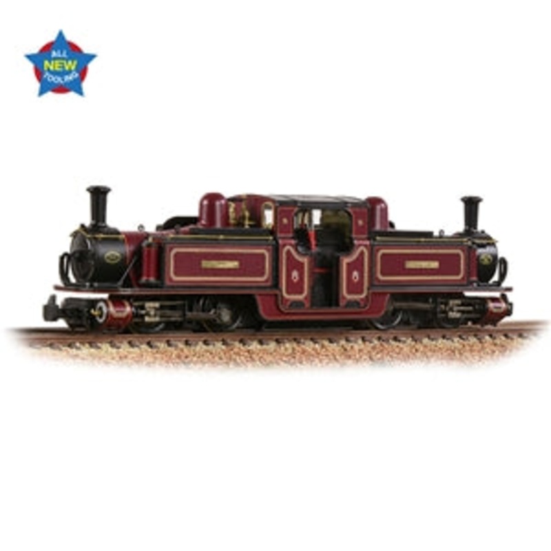 BACHMANN 391-101 FFESTINIOG RAILWAY DOUBLE FAIRLIE MERDDIN EMRYS LINED MAROON OO9 SCALE