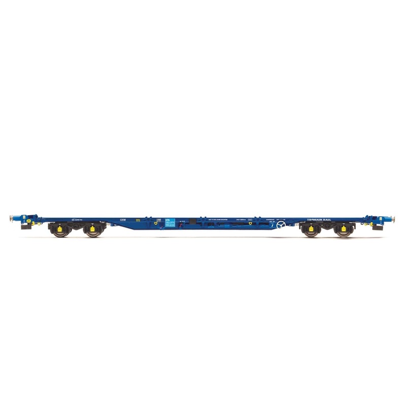 Hornby R6926 KFA Intermodal wagon (No Containers)  Tiphook Rail  93315 – Era 10