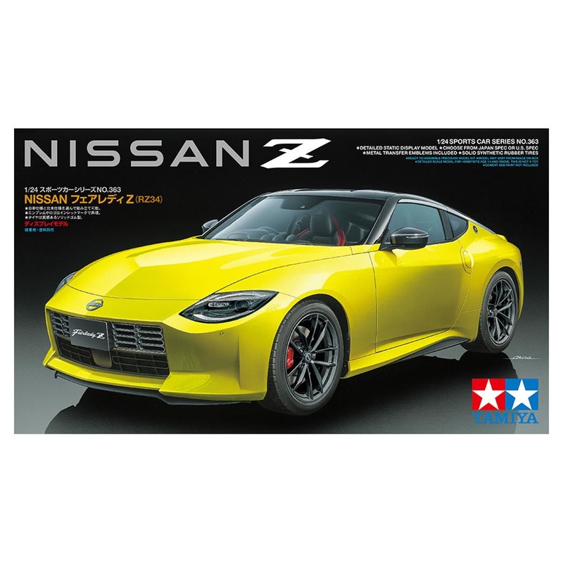 Tamiya 24363 Nissan Fairlady Z RZ34 Sports Car Kit 1/24