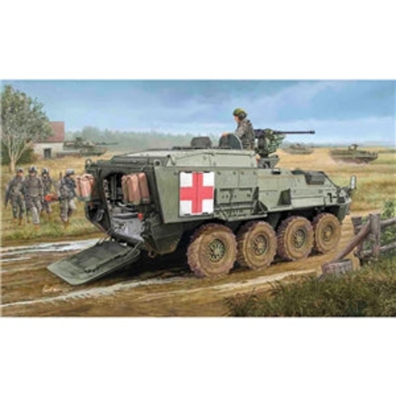 TRUMPETER  01559 US Army M1133 Stryker MEV Medical Evaluation Vehicle 1/35 SCALE