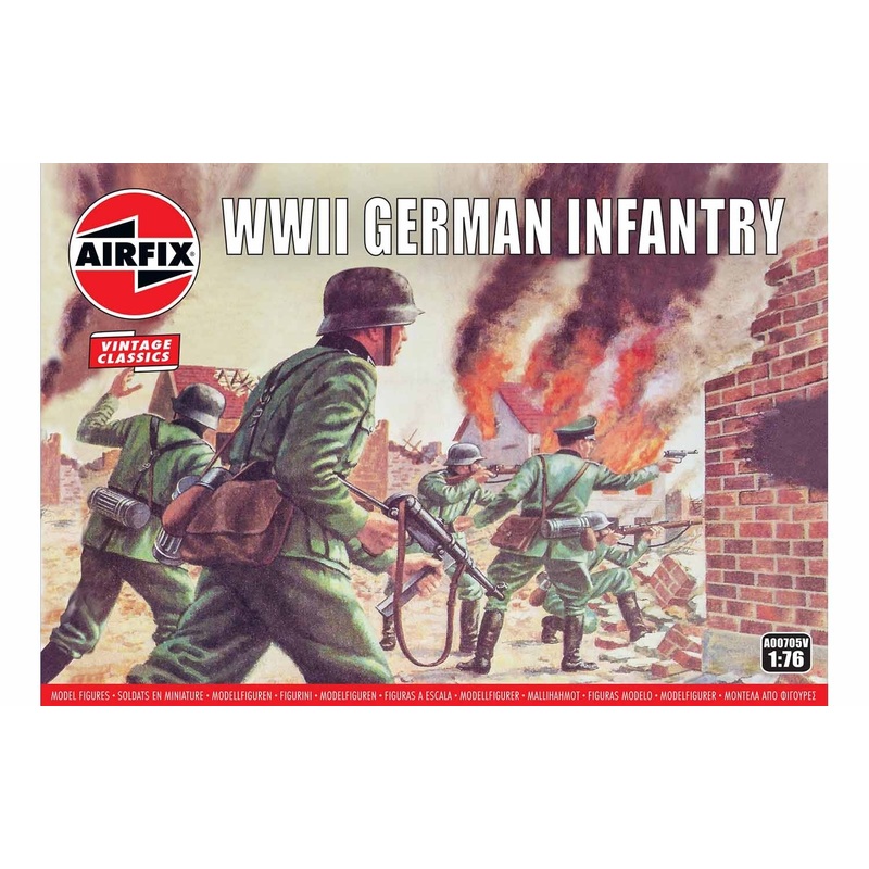 Airfix A00705V WWII German Infantry 1:76 Scale