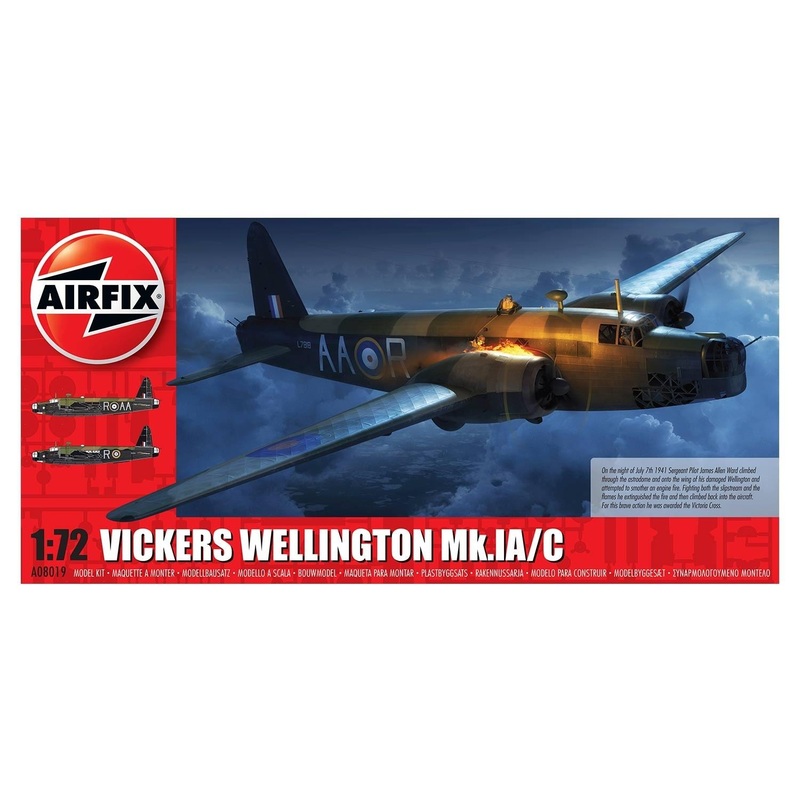 Airfix A08019 Vickers Wellington Mk.1A/C 1:72 Scale