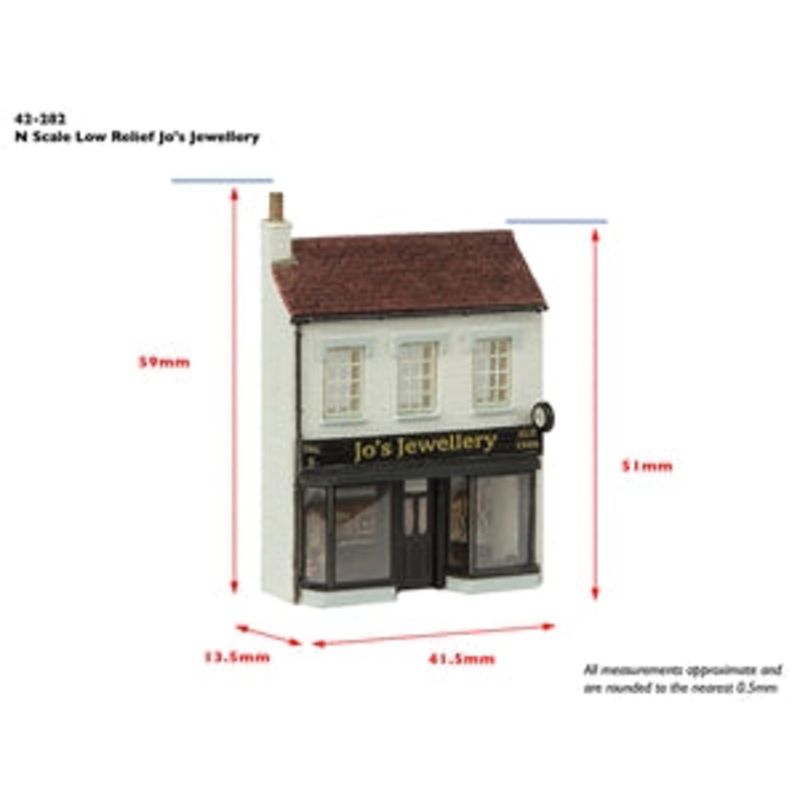 GRAHAM FARISH 42-282 LOW RELIEF JO’S JEWELLERY