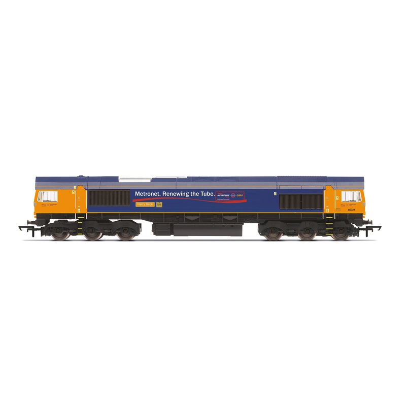 Hornby R30021 Diesel & Electric Locomotives GBRf  Class 66  Co-Co  66721  Harry Beck  – Era 11