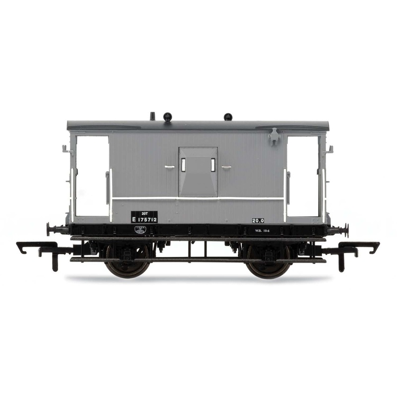 Hornby R6834 BR  Dia.064 ‘Toad E’ 20T Brake Van E175712 – Era 4