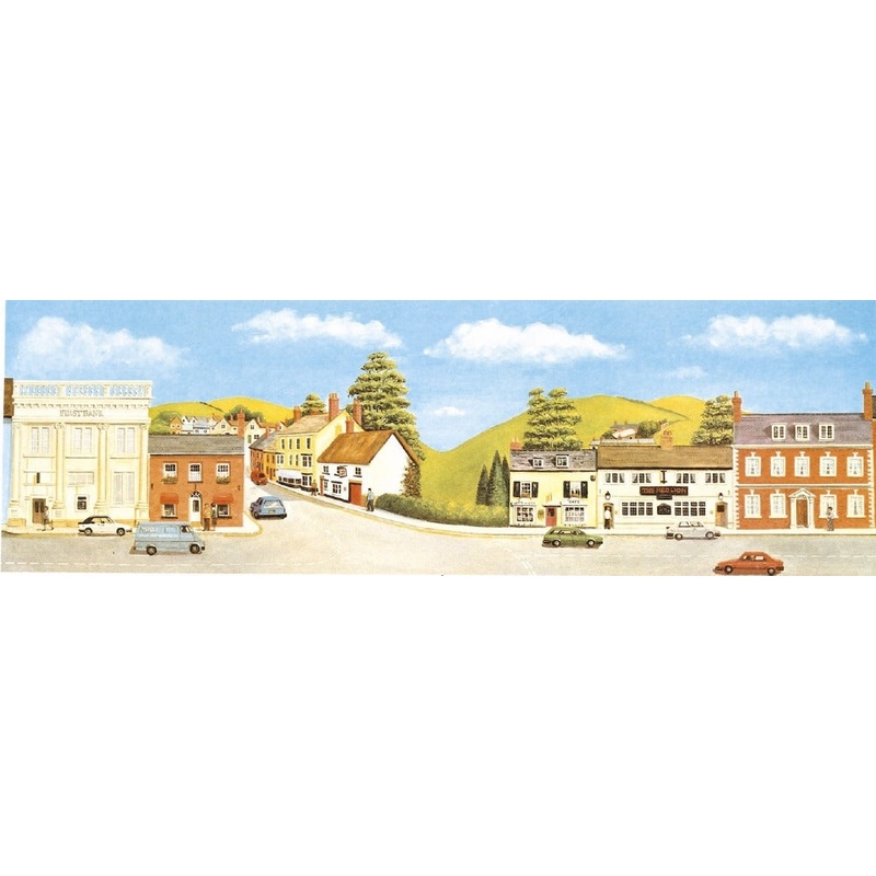PECO SCENE BACKGROUNDS SK-30 MARKET TOWN EXTENSION