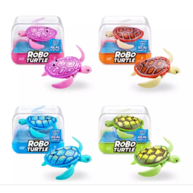 ZURU ROBO ALIVE 7192 ROBO TURTLE (ASSORTED DESIGNS, SUPPLIED AT RANDOM)